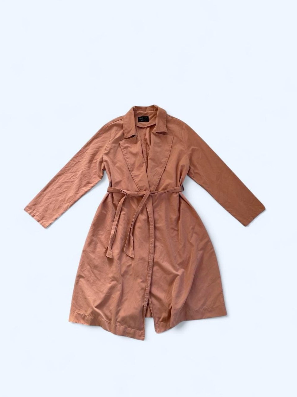Lightweight trench coat in peach color size L by Love Tree